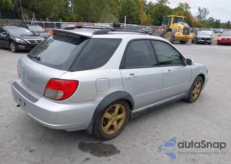 2003 Subaru Impreza Wrx from USA, damaged, VIN JF1GG29603G804989